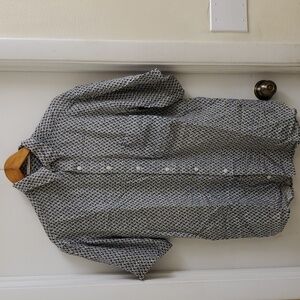 Vintage Perry Ellis men's short sleeve button down shirt size S